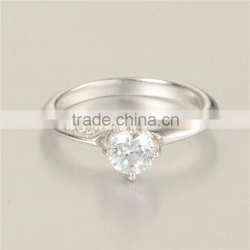 2016 New Arrival S925 Silver Wedding Diamond Rings photo-6