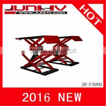 JUNHV JH-F3000 super thin 220V/380V Hydraulic scissor car lift