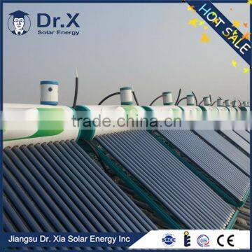 Vacuum Glass Tube Compact Solar Hot Water Heater System for Apartment Project