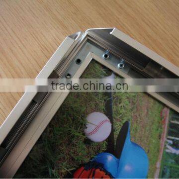 29mm Flat Aluminum Chrome Poster Snap Frame photo-3