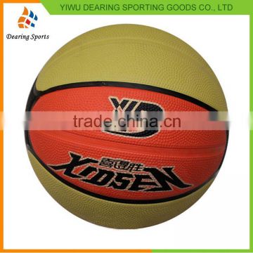 Top selling super quality outdoor playing basketball with different size