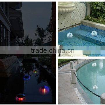 New Solar 7 Color LED Floating Lights Ball Pond Pool Outdoor Path Landscape photo-5