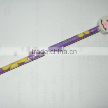 Animal Eraser Wood Pencil photo-3