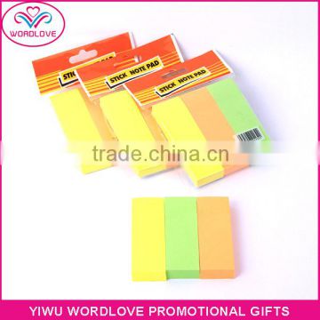 Custom Shaped Sticky Memo Pad/Sticky Note/Fridge Memo Notes