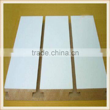 Melamine or PVC slotted MDF board for furniture