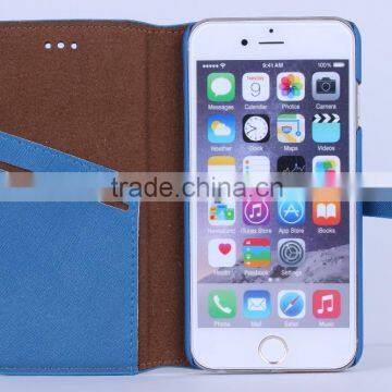 For iphone 6 plus leather case, 100% genuine leather case for iphone 6 plus