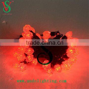 10M 220V Fairy Christmas Ornament LED Crystal String Light photo-4