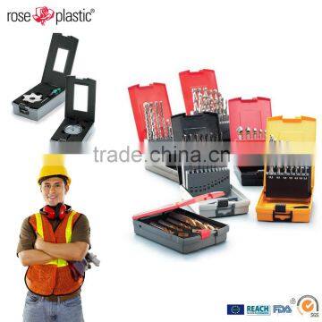 Plastic packaging box case for metal drills BR