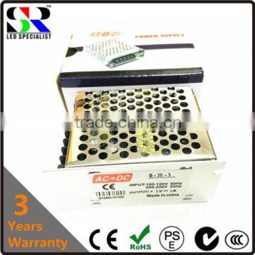 good quality low price 5V4A 20W LED power supply for CCTV