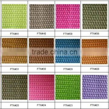 Stock Various Colors Canvas Webbing, Cotton Webbing, Policotton Webbing customize