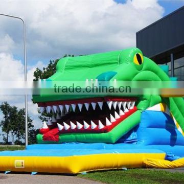 Inflatable Crocodile Snappy Slide/Inflatable Slide For Sale