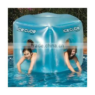 Inflatable icecube water pool float for sale