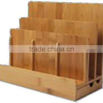 Gift Bamboo Office Desk ORGANIZER Valet Tray