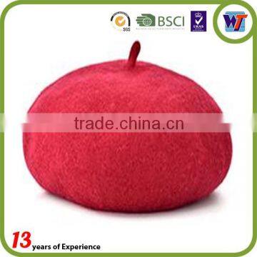 Custom Various Colors Fashion Women Wool Beret Hats Wholesale photo-5