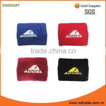 2015 embroidery sport bands wrist bands