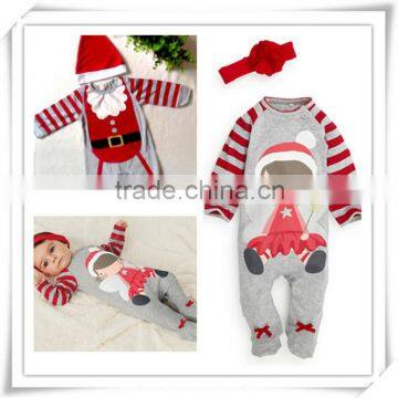 Fashionable kids winter christmas boy girl baby clothes fancy christmas clothes