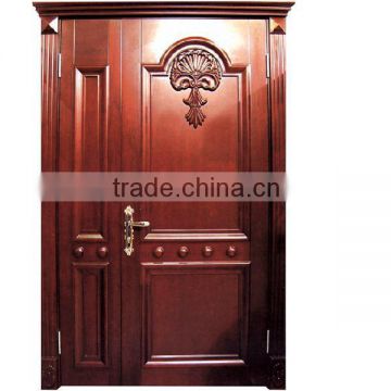 fire rated wooden double door design