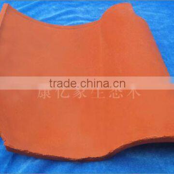 WPC Decorating Roof Tiles for villa with high density