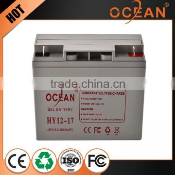 Full capacity fresh stock 12V good quality 17ah AGM battery