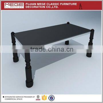 tailor made men wear shop glass display table