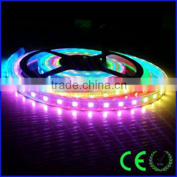 Wholesale 60leds full color digital silicon waterproof led strip