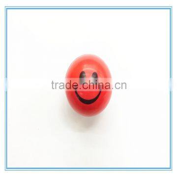 Red color jump ball design stress ball colorful soccer ball