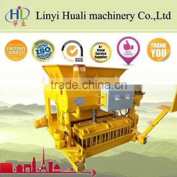 Mobile brick making machine QMY6-25 used construction equipment for sale