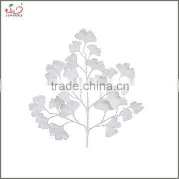 weeding decoration cheap artificial gingko tree branches and leaves artificial leaf