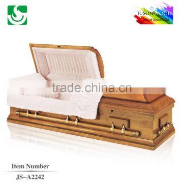 traditional1/2lid distribution American style casket lowering