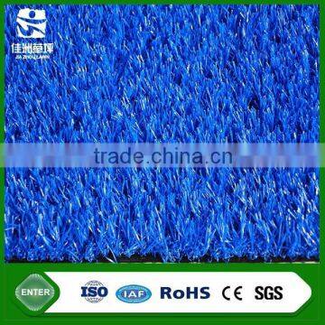 china new product of blue artificial grass for kindgarten protection