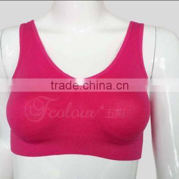 fashionable bra underwear seamless ahh bra