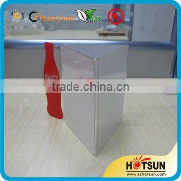 acrylic coke price holder with factory audit