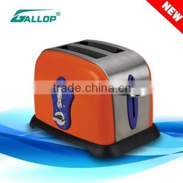 2016 Gallop hot sale stainless steel 2 Slice LOGO bread Toaster oven JX-T3208