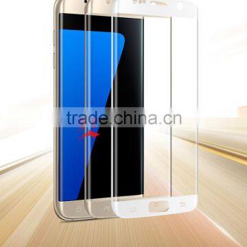 Itop Wholesale Mobile Phone Accessories Curved Full Cover 3D Tempered Glass Protector for Samsung Galaxy s7 Edge