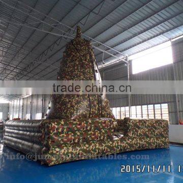 military inflatable climbing for kids/adults,indoor inflatable mountain for climbing wall