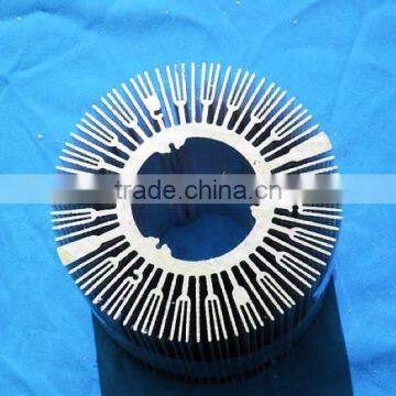 Flexible extrusion aluminum profile led strip cylindrical aluminum heat sink