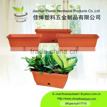 terracotta rectangular planter is wholesale decorative plastic flower pots which is high tech products