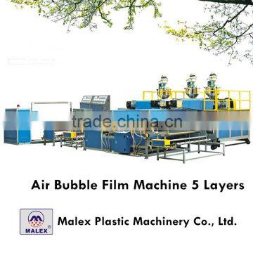 5 layers air bubble film machine Malex brand