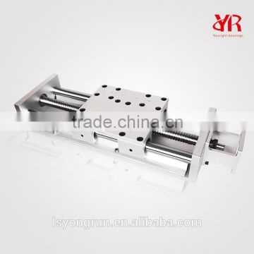 Aluminum Alloy Recirculating Ball Bearing Motorized Positioning Linear Stage YR-140G