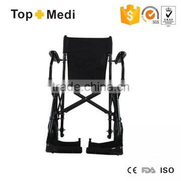 Convenient Lightweight Travel Wheelchair with Bag for Disabled People/silla de ruedas para viaje