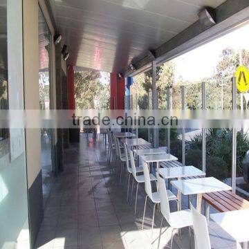 Solid Surface Dining Table / Black Dining Table Marble / Table Design in Restaurant photo-6