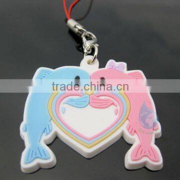 2013 new custom 3d pvc soft rubber keychains