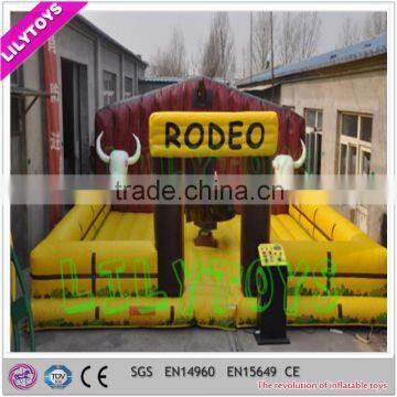 Hot sale and popular adult inflatable sports mechanical bull for sale