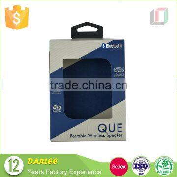 Custom Printed Pvc Blister Window Packaging Box for Portable Wireless Bluetooth Speaker