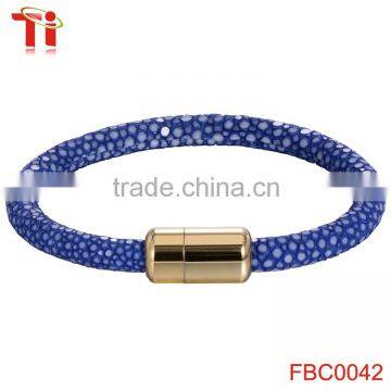 bio magnetic bracelet 316l stainless steel bracelet blue stingray new gold bracelet designs mens bangles