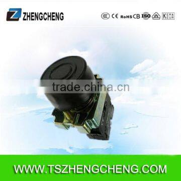 booted pushbuttons black push button switch LWA8-BP21