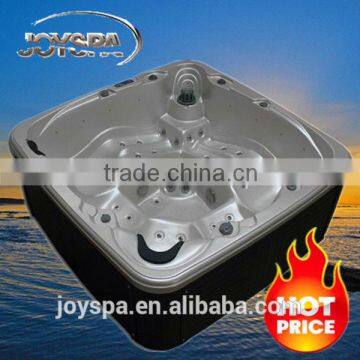 New design spa bathtub JY8018 hot tubs outdoor used with 2 lounge seats sex hot tub