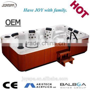 Environmental Design Garden Party Large Spa Pool for 8 Person Hydro Spa Hot Tub