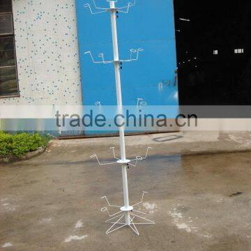 helmet display rack revolving wire display rack