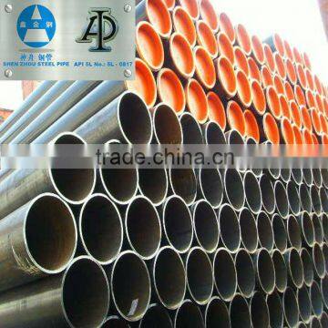 API 5L Gr B ERW welded pipe (6'' X Sch 40MM ERW pipe)